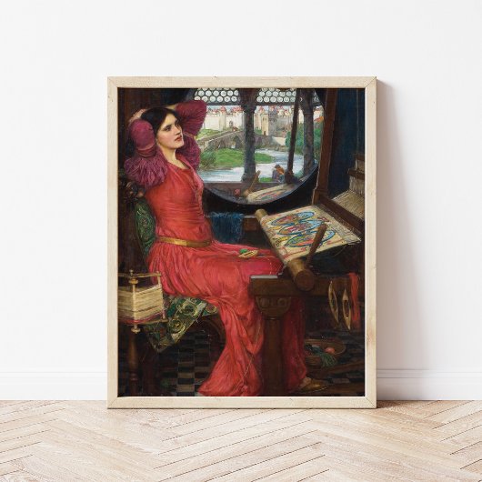 Lady of Shalott | John William Waterhouse Poster