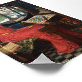 Lady of Shalott | John William Waterhouse Poster (Ecke)