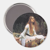 Lady of Shalott Magnet (Vorderseite/Rückseite)
