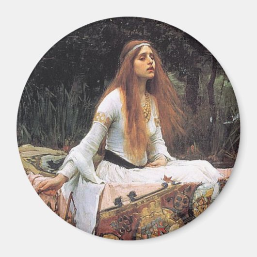 Lady of Shalott Magnet (Vorne)