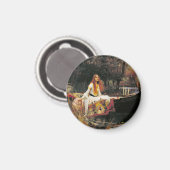 Lady of Shalott Magnet (Vorderseite/Rückseite)