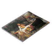 Lady of Shalott Notebook Notizblock (Linke Seite)