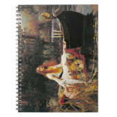 Lady of Shalott Notebook Notizblock (Vorderseite)