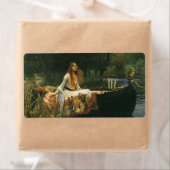 Lady of Shalott On Boat von John William Waterhous (Insitu)
