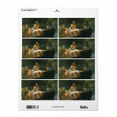 Lady of Shalott On Boat von John William Waterhous (Vorne)