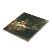 Lady of Shalott On Boat von John William Waterhous Fliese (Seite)