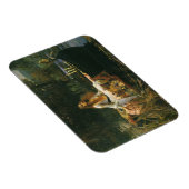 Lady of Shalott On Boat von John William Waterhous Magnet (Rechte Seite)