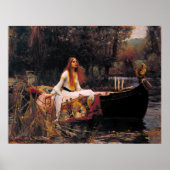 Lady of Shalott Poster (Vorne)