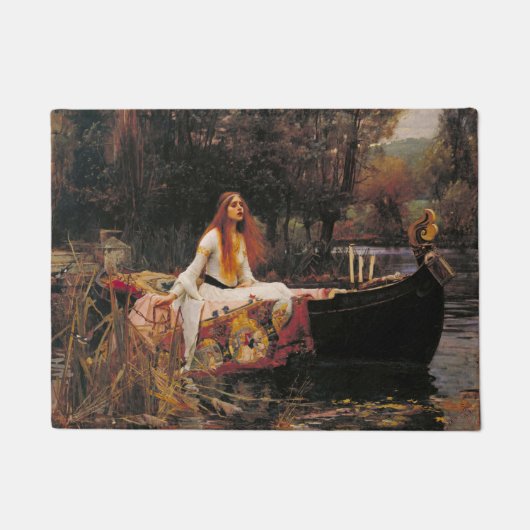 Lady of Shalott Waterhouse Fußmatte (Vorderseite)