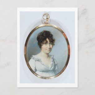 Lady of the Blunt Family (w/c und gouache an Elfen Postkarte