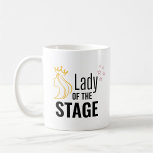 Lady of the Bühne Kaffeetasse