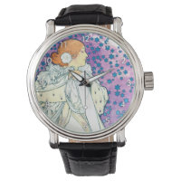 Lady of the Camelias, Alphonse Mucha