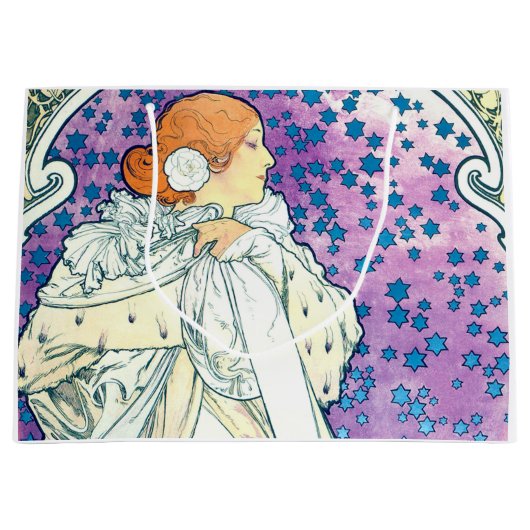Lady of the Camelias, Alphonse Mucha Große Geschenktüte (Vorderseite)