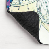 Lady of the Camelias, Alphonse Mucha Mousepad (Ecke)