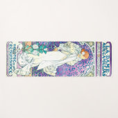 Lady of the Camelias, Alphonse Mucha Yogamatte (Vorderseite (Horizontal))