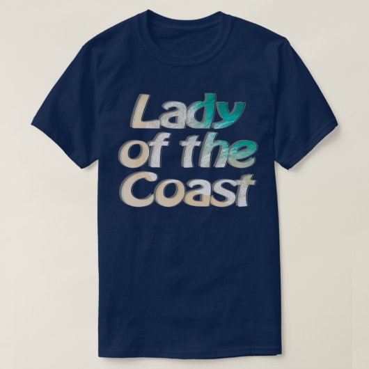 Lady of the Coast T-Shirt (Design vorne)