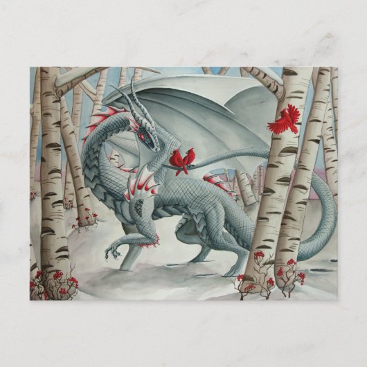 Lady of the Forest Card Postkarte (Vorderseite)