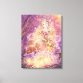 Lady of the Forest Fantasy Art Canvas Print Leinwanddruck (Vorderseite)