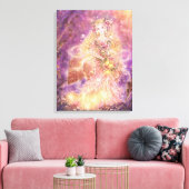 Lady of the Forest Fantasy Art Canvas Print Leinwanddruck (Insitu (Wohnzimmer))