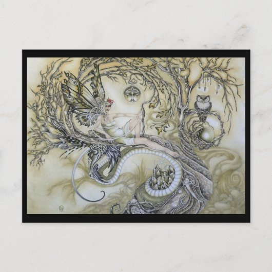 Lady of the Forest Postkarte (Vorderseite)