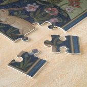 Lady of the Garden - Medieval Grace in Bloom Puzzle (Seite)