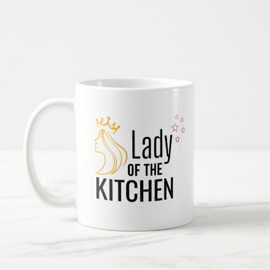 Lady of the Kitchen Kaffeetasse (Links)
