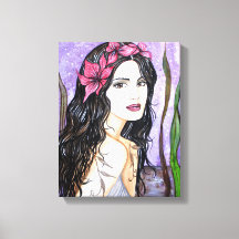 Lady of the Lake Fairy Tale Malerei