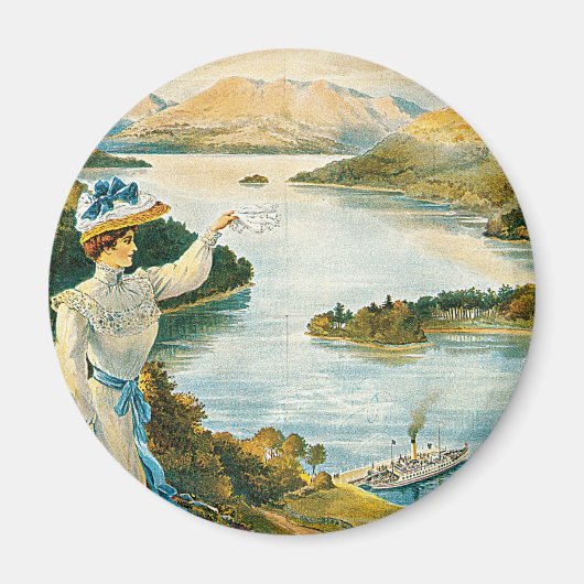 Lady of the Lake ~ Furness Railway Magnet (Vorne)