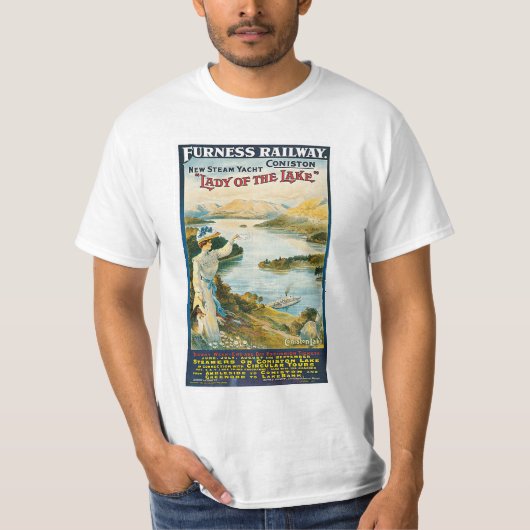 Lady of the Lake ~ Furness Railway T-Shirt (Vorderseite)