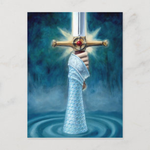 Lady of the Lake Postcard Postkarte