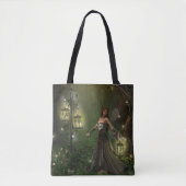 Lady of the Lanterns All-over Print Tasche (Vorderseite)