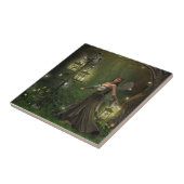 Lady of the Lanterns Keramik Tile Fliese (Seite)