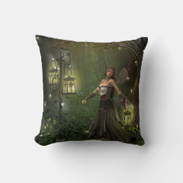 Lady of the Lanterns Pillow Kissen