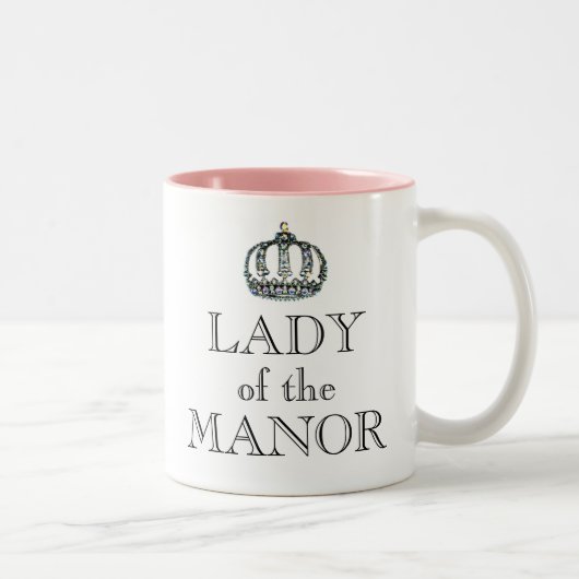 Lady of the Manor Zweifarbige Tasse (Rechts)