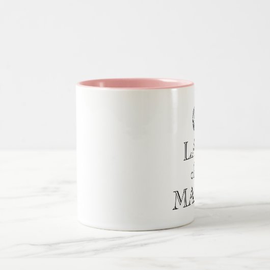 Lady of the Manor Zweifarbige Tasse (Mittel)