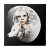 Lady of the Moon Fliese (Vorderseite)
