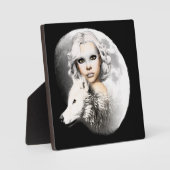 Lady of the Moon Fotoplatte (Vorderseite)