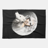 Lady of the Moon Geschirrtuch (Horizontal)