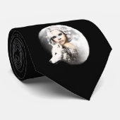 Lady of the Moon Krawatte (Gerollt)