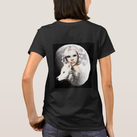 Lady of the Moon T-Shirt (Rückseite)