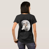 Lady of the Moon T-Shirt (Schwarz voll)