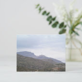 Lady of the Mountain Alamogordo New Mexico Postkarte (Stehend Vorderseite)