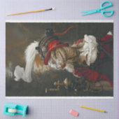 Lady of the Night Alligator Decoupage Seidenpapier (Basteln)