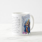 Lady of the Rosary Jungfrau Mary Prayer Coffe Kaffeetasse (VorderseiteRechts)