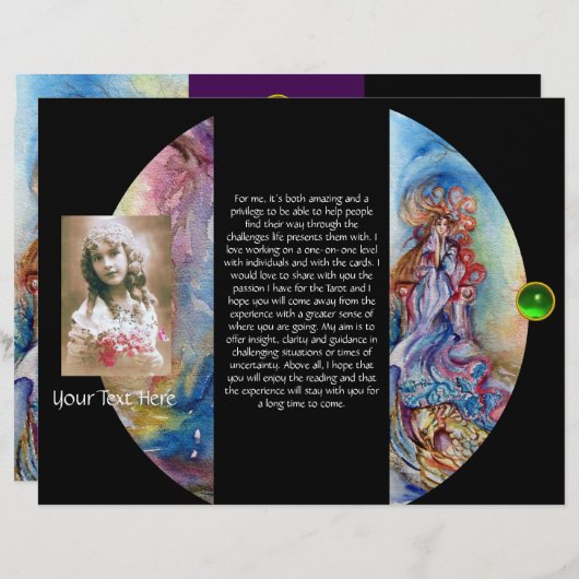 LADY OF THE SEE 3fach Broschüre (Vorne/Hinten)