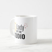 Lady of the Studio Kaffeetasse (Vorderseite Links)