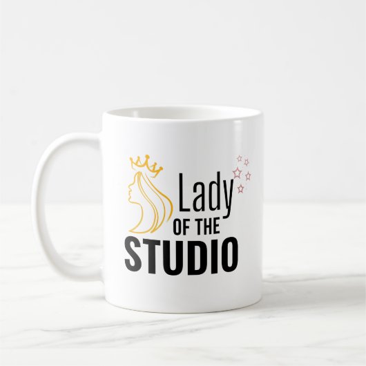 Lady of the Studio Kaffeetasse (Links)