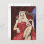 Lady of the Sunken City Postcard Postkarte (Vorne/Hinten)