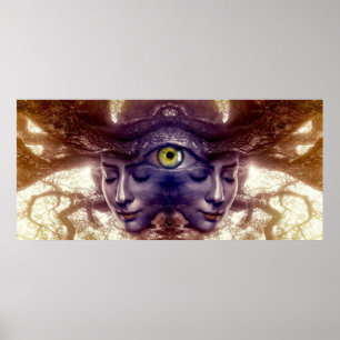 Lady of the tree Fantasy Poster