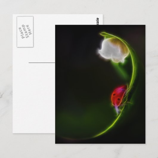 Lady of the Valley Postkarte (Vorne/Hinten)